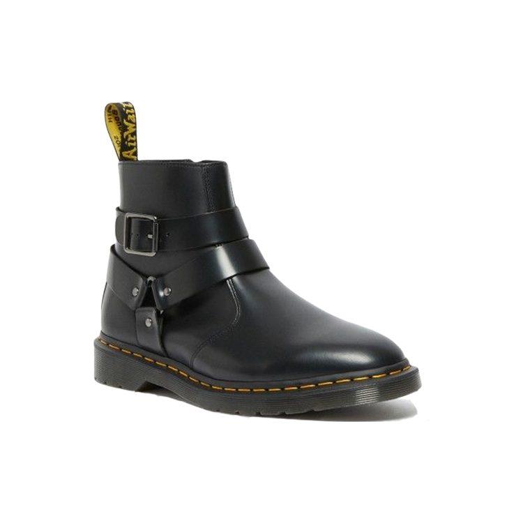 Dr. Martens Jaimes Leather Harness Chelsea Boots 'Black' 27484001