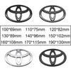 3D Car logo series Front Head Grill Hood Bonnet Emblem Rear Tail Bumper Trunk Badge For Toyota RAV4 Yaris  Corolla Camry Hilux