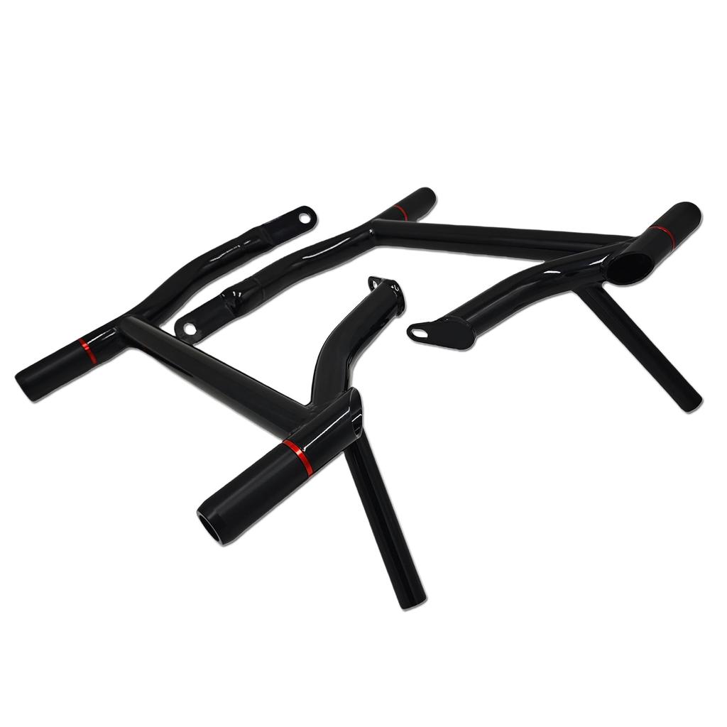 Yoothi Saddlebag Guard for Harley Touring Street Glide Road Glide Road King Electra Ultra Saddlebag Guard Bar Bracket Rear Mount Saddle Bag Support