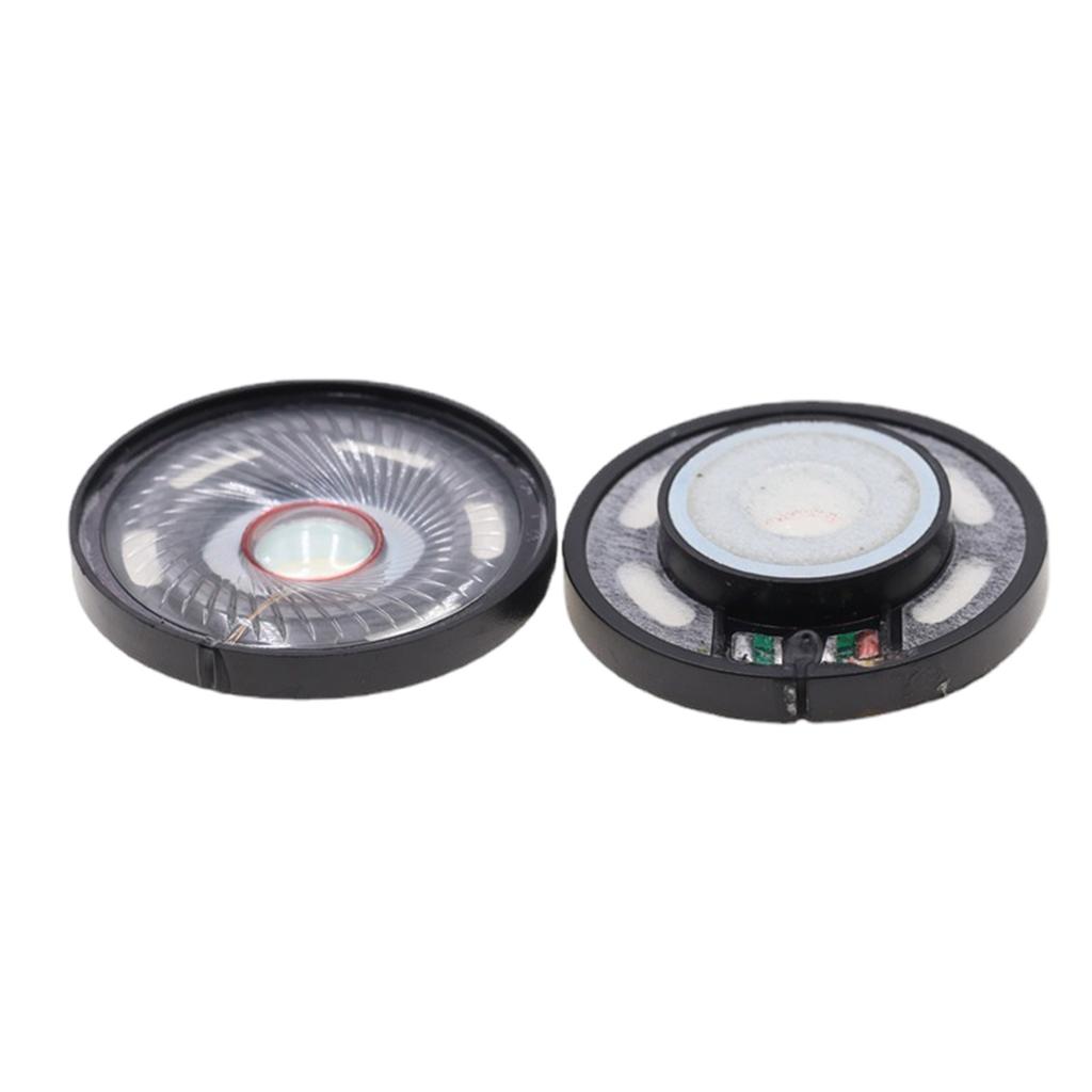 2Pcs 50mm Headset Driver Hifi Headphone Speaker Unit 112db 32ohm Earphone Loudspeaker Repair Headset Driver Earphone