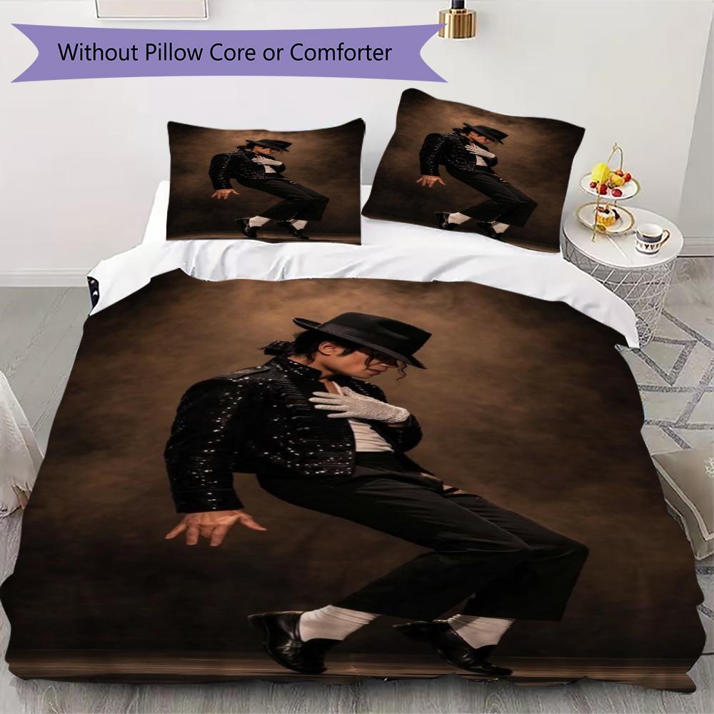 Michael Jackson Pop Bedding Without Core 1 Duvet Cover 2 Pillowcase Without Core Soft And Comfortable Bedding Set Duvet Cover And Pillowcase