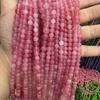 Persian Jade Imitation Strawberry Crystal Chalcedony Beads for DIY Jewelry Accessories