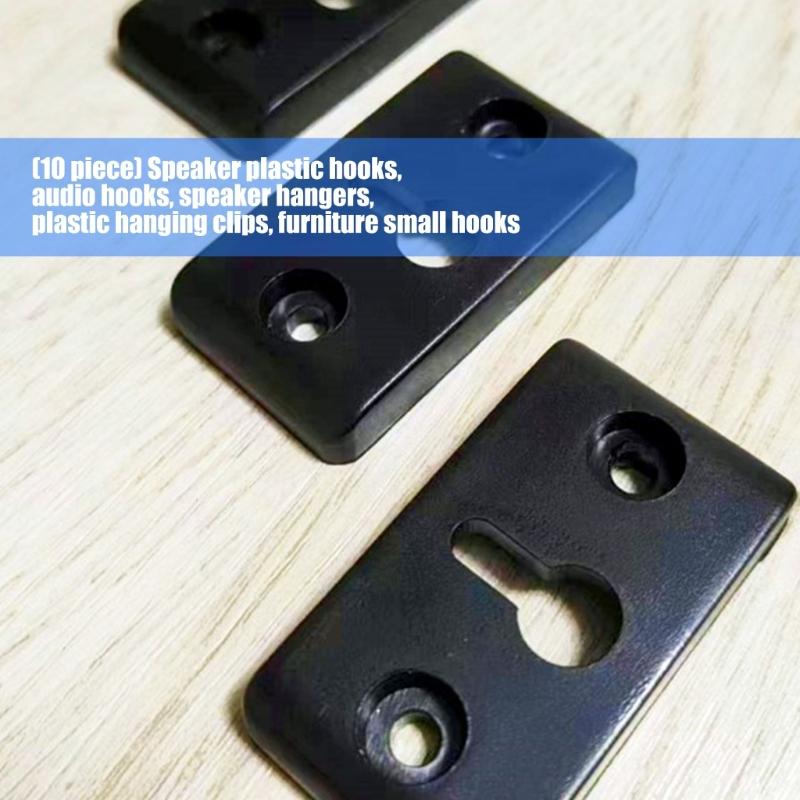 Universal Speaker Hook for Wall Mounting with Easy Installation Anti Slip Design Secure Auditory Equipment Hangings