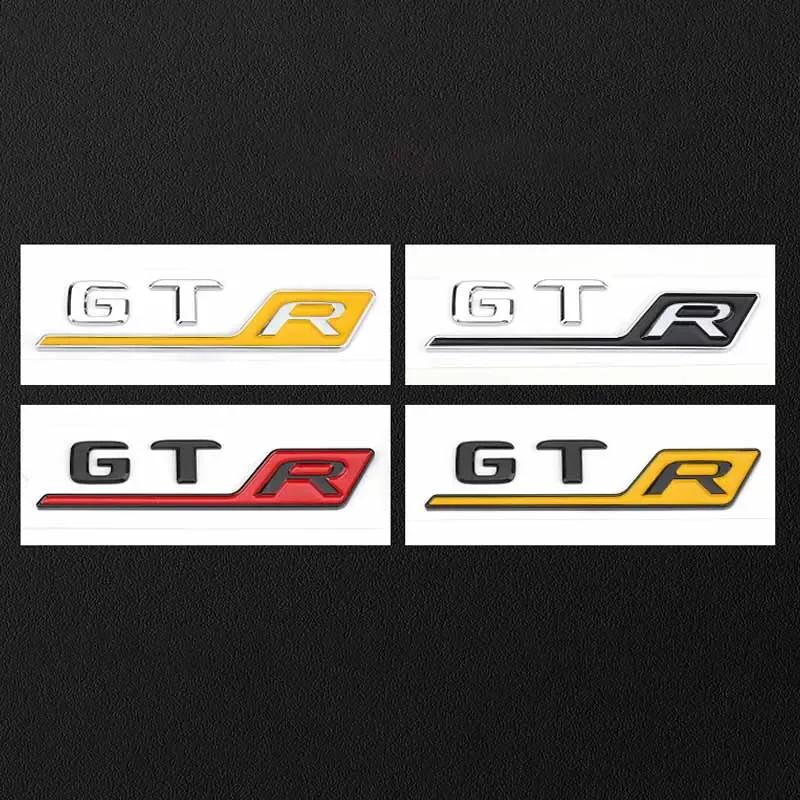 3D ABS GTR GTS GTC Logo Letter Rear Trunk Decal Emblem Badge Sticker For GT R S C GT43 GT63 C190  Car Accessories