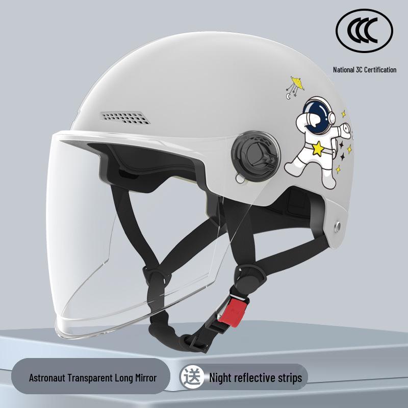 Universal Electric Motorcycle Helmet: Sun Protection, All-Season Safety for Men & Women