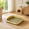 Dog Potty Tray Dog Litter Box Dog Pee Holder, Puppy Training Pad for Home Outdoor