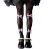 Summer Thin Sheer Patterned Stockings for Kids Sweet Sexy Fishnet Stockings Pantyhose Highs Waist Pantyhose Tights