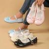 Fashion 2025 New Women Flats Fashion Single Loafers Shoes Round Head Shallow Mouth Sneakers Women Butterfly Knot Metal Buckle Flat Shoes