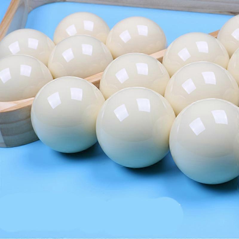 Spielball mit 6 roten Punkten Standard Pool-Billard Weißer Queue-Trainingsball