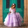Purple Mirabel Children's Princess Cosplay Tutu Dress