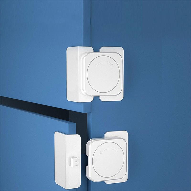 Children Safety Locks Refrigerator Door Lock Multi-Function Baby Anti-Pinching Hand Home Cabinet Door Drawer Security Protector