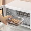 6pcs Refrigerator Organizer Plastic Storage Box with Lid for Fridge Kitchen Storage Keep Your Refrigerator Organized