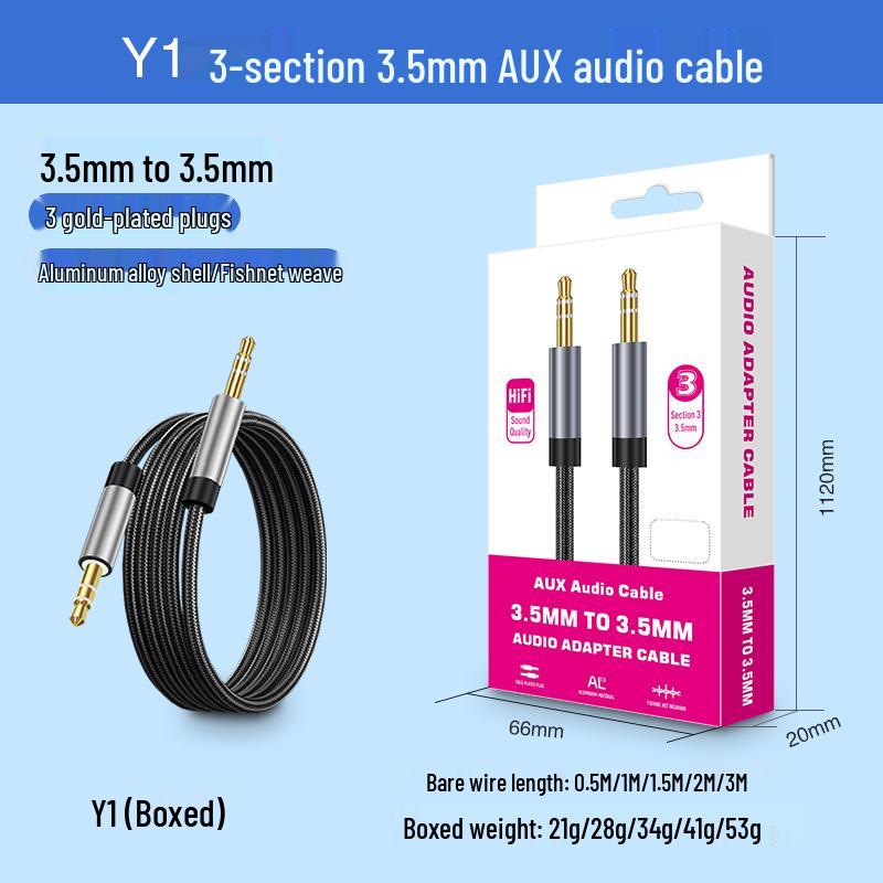 Typ C auf 3,5 mm Audiokabel für Kopfhörer, Computer, Autos, Mikrofone, Telefone und Live-Übertragungen