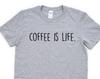 Coffee Is Life T-Shirt: Soft Cotton Blend, Unisex Fit 1912