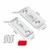 Punch Free Stainless Door Closer Ultra Thin Strong Drawer Magnet Lock Stopper Furniture Fittings Adhesive Kitchen Closet Closer