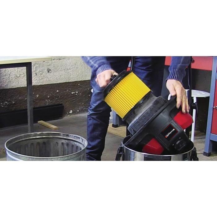 Einhell Replacement Pleated Filter with Screw Cap (suitable for Einhell Wet and Dry Vacuum Cleaners)