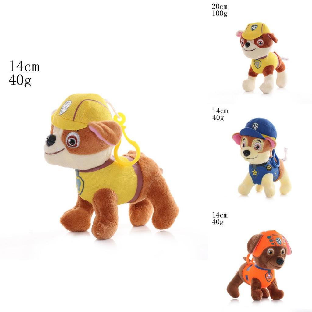 Adorable 20cm Paw Patrol Dog Plush Toy Stuffed Puppy Doll For Kids Gift Collection