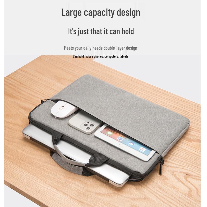 Ultra-Thin 15.6'' Laptop Shoulder Bag for Lenovo, Apple, Dell, Asus, Huawei