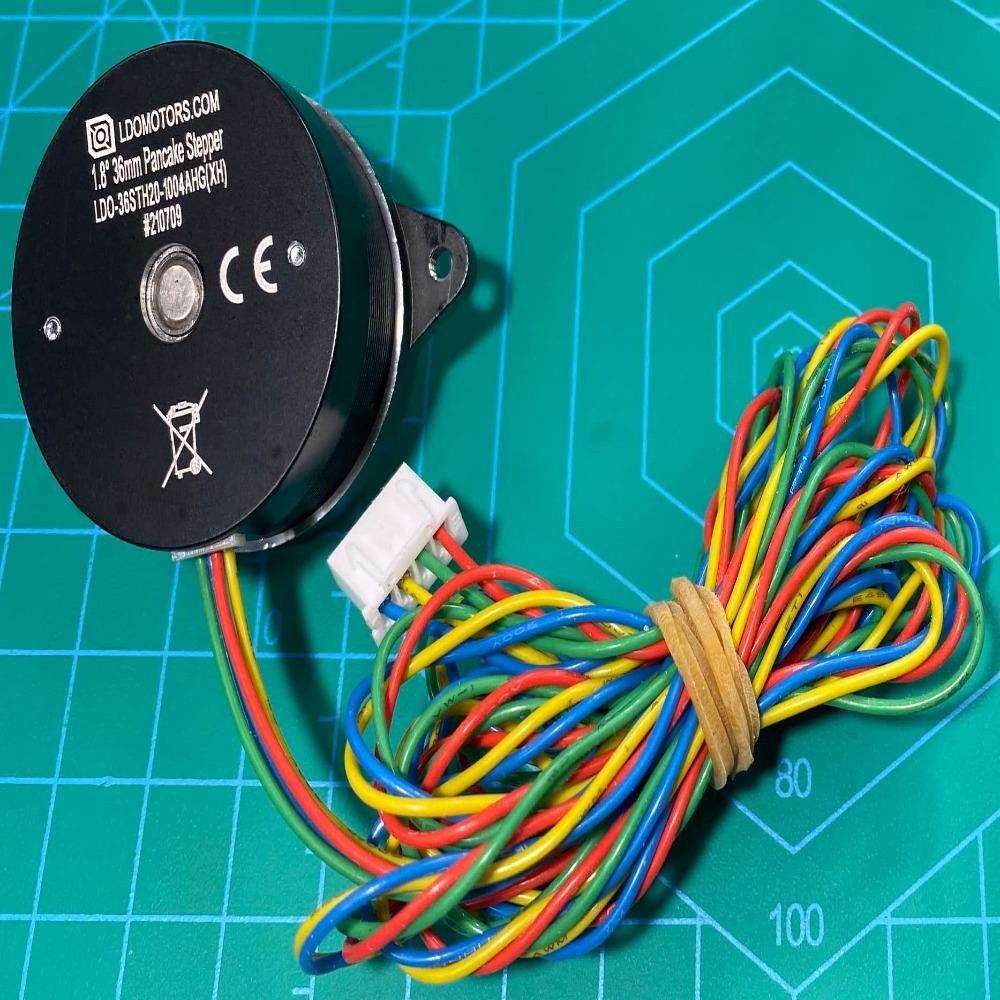 Black 3D Printer Stepper Motor Plastic Small Size Nema14 Motor  Electrician