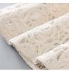 French Sequin Embroidered Lace Dress, Round Neck, Elegant Waist-Gathering, Summer Style for Women.