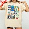 80s 90s Video Game Retro Classic Arcade Unisex TShirt Vintage Gamer Gifts Shirts Cool 80s Made Born In The 1980s 1990s Clothes