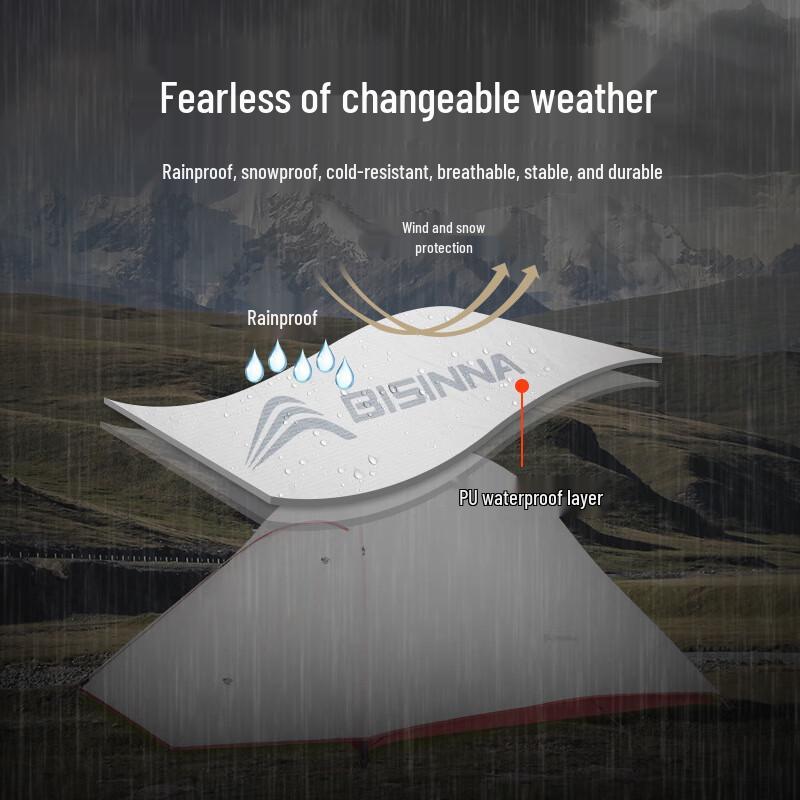 Ultralight Windproof Stormproof Outdoor Camping Tent