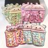 20pcs 3D Goodies Sealed Bags Bear Wrapping Bags Cute Self-sealing Bags  New Year Gift