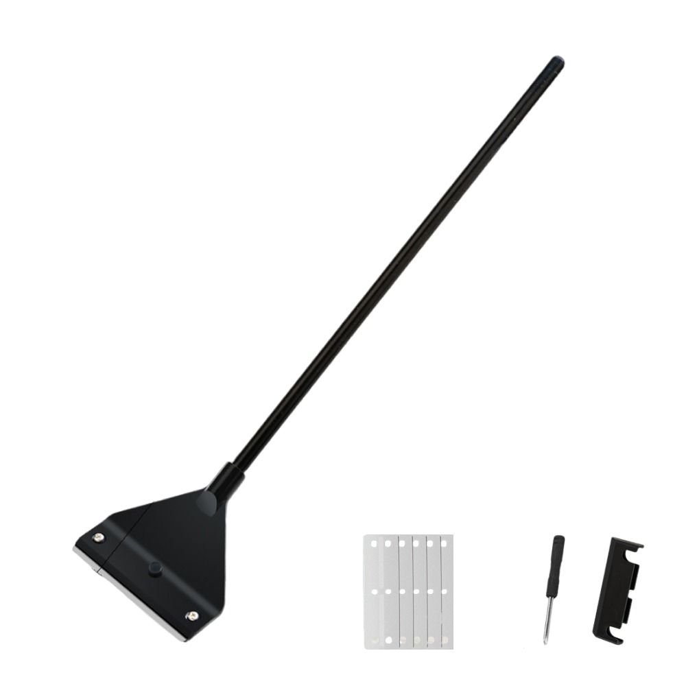 Stainless Steel Fish Tank Cleaner Set Dual-use Aquatic Plants Cleaning Tool Fish Tank Accessories