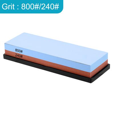 Sharpening Stones 240 To 6000 Grit Honing Kit 2-IN-1 Knife Sharpener Grinding Stone with Silicone Base Whetstone