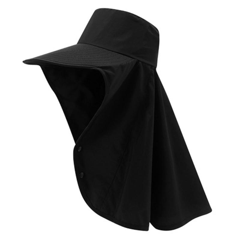 

Summer Protective Bucket Hat Adjustable Head Size Fishing Gardening Hat
