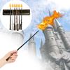 Dumbledore Magic Wand 38cm Fire-Spitting Wand Resin Construction Flame Effects Role Play Collector Item Ergonomic Design