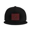 Black Scottie Dog Plaid Tartan Scottish Terrier LoverBaseball Caps Snapback Baseball Hats Casual Casquette Outdoor Unisex