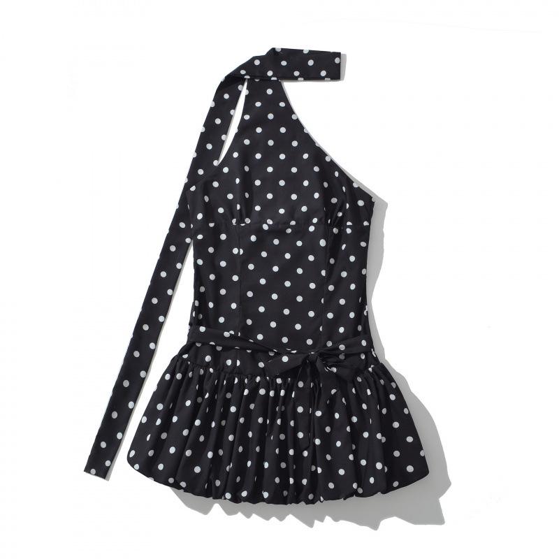 2025 Hot Selling Women s Halter Neck Mini Skirt Fashion Small