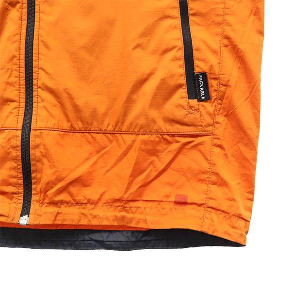 Columbia One-point Logo Print Outdoor Jacket M Orange X Navy Men's Used