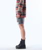 Pillogeulaem Retro Low-Rise Wide Shorts (Black)