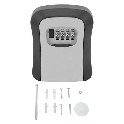 Key Lock Box Wall Mounted Combination Lockbox for Outside House Keys 5 Keys Capacity Key Safe Security Storage Lock Box