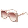 Y2k Candy Color Square Sunglasses for Women New Fashion Elegant Gradient Sun Glasses Female Oversized  Mujer Lentes