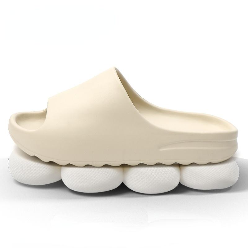 Men Summer Beach Slippers Fashion Outdoor Indoor Eva Soft Flops Male Thick Serrated Sole Anti-slip Shoes