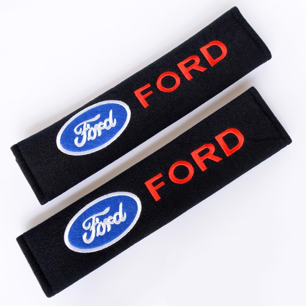 Shoulder Pads Ford Seat Belt 2pcs F150 Mustang Fiesta Focus Sp12