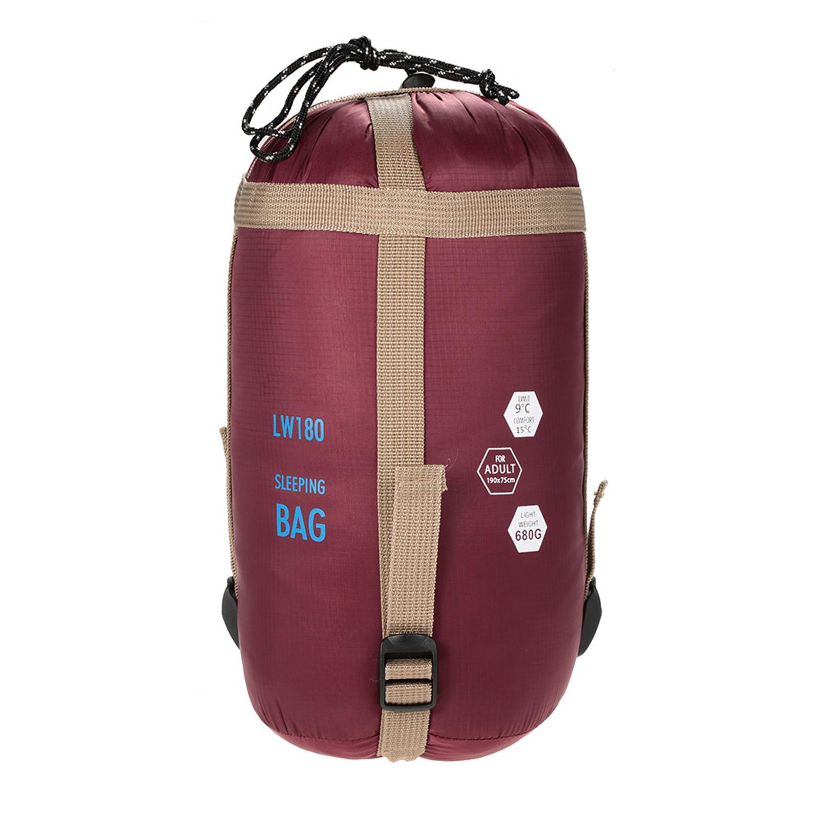 

Lixada190 * 75cm Outdoor Envelope Sleeping Bag Camping Travel Hiking Multifunction Ultra-light 680g Rectangular Sleeping Bag