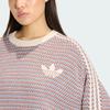 Adidas Originals Holiday Pack Knit Crew Neck Sweater Unisex Clear Brown Gray KQ6292