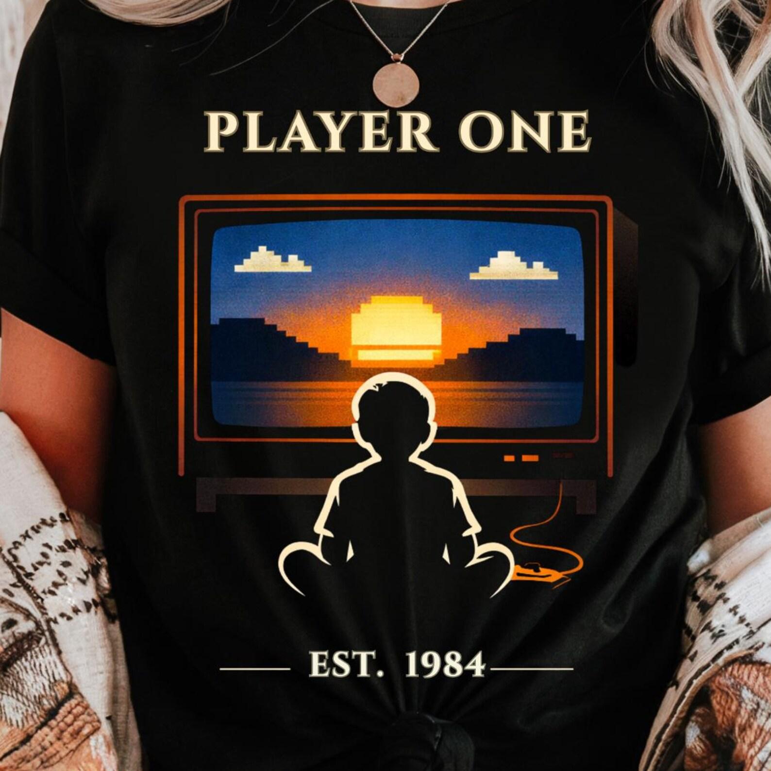 80s Kid Gamer Shirt | Player One Est 1984 Tee | Retro Console Childhood S