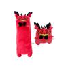 45cm Hazbin Hotel Katze Alastor Cosplay Plüschpuppe Cartoon weich Langes Kissen Stofftier Schreibtischdekoration Halloween Geschenke