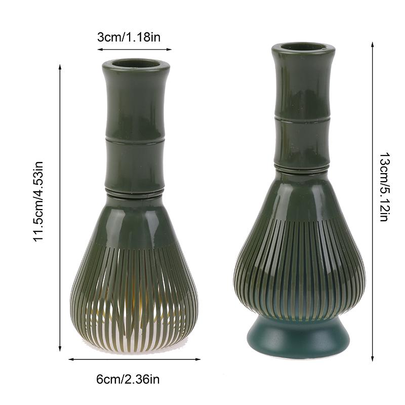 Harpiks Matcha japansk Chasen-børsteverktøy for Matcha grønn te-pulver Gjenbrukbart pulvervisp Tradisjonell Matcha-rører tetøy