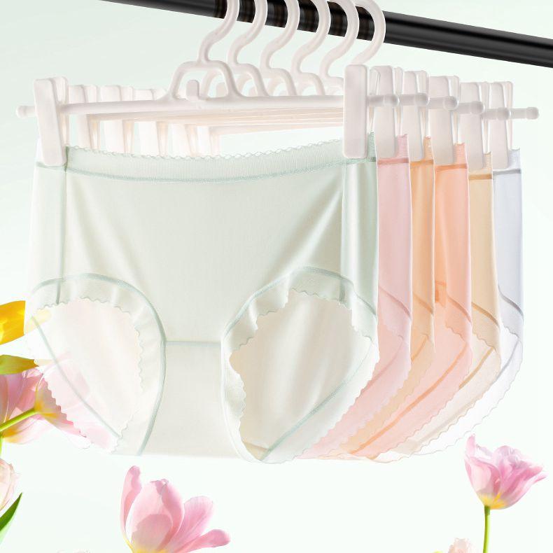 

Новые женские дышащие трусики Шелковые трусики Нижние хлопковые трусы для здоровья Качественные брюки для подтяжки ягодиц