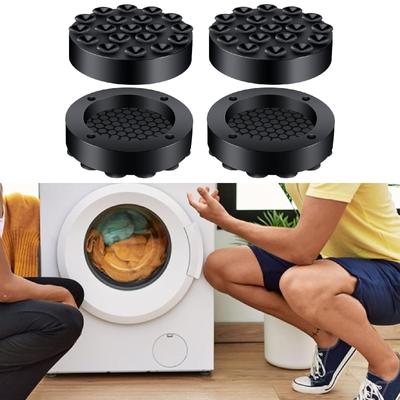 Lot de 4 Patins Anti-Vibrations pour Lave-linge et Sèche-linge