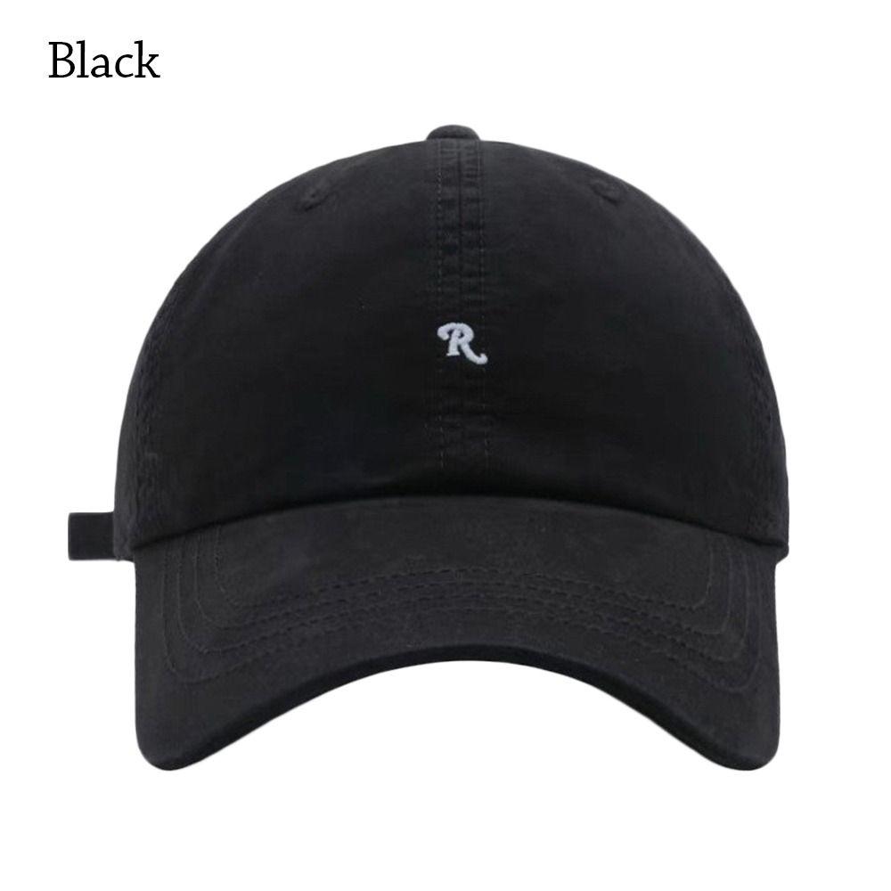 Adjustable Snapback Hat Embroidery Peaked Hat Casual Sun Cap  for Men Women