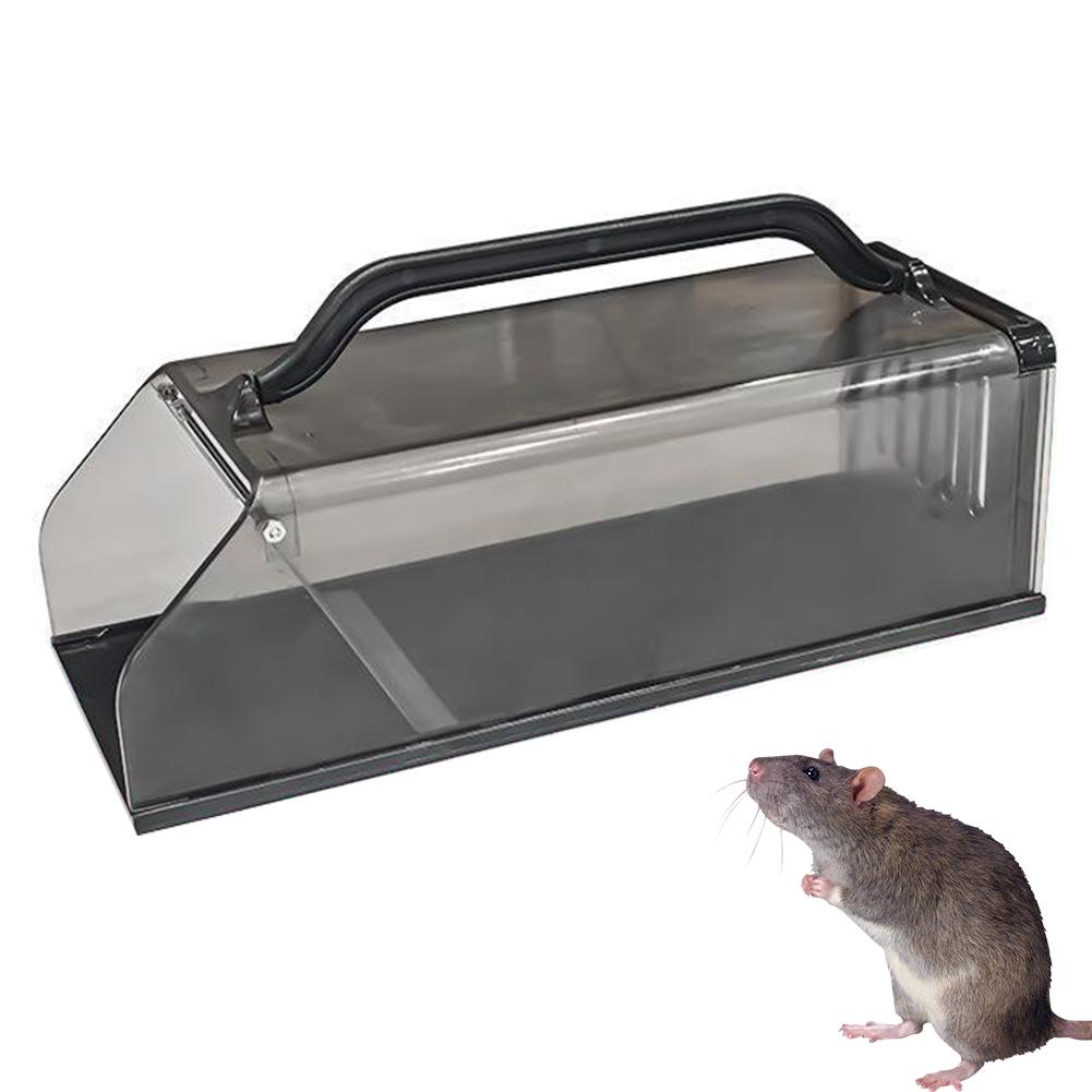 Acrylic Continuous Automatic Mouse Trap Strong Rat Catching Cage Fully Automated Mouse Control Pest Management