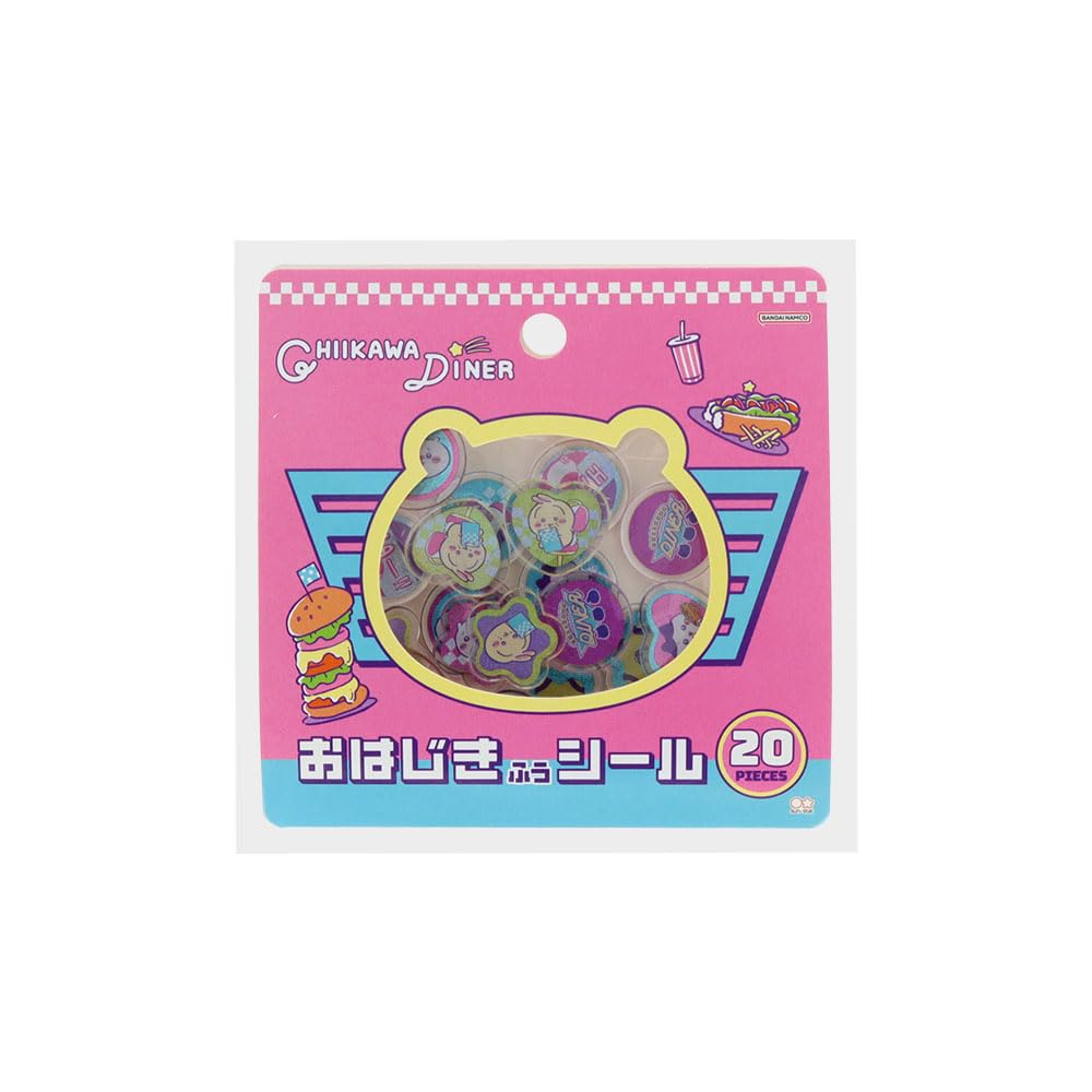 

Stationery Chiikawa Goods Marble Style S8816042 Sun-Star Stickers, Lunch,