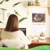 EcoEarth - Biodegradable 11x17 Inch - Open - 12-Month Vertical Hanging Wall Calendar - National Parks - 2026 Monthly Calendar
